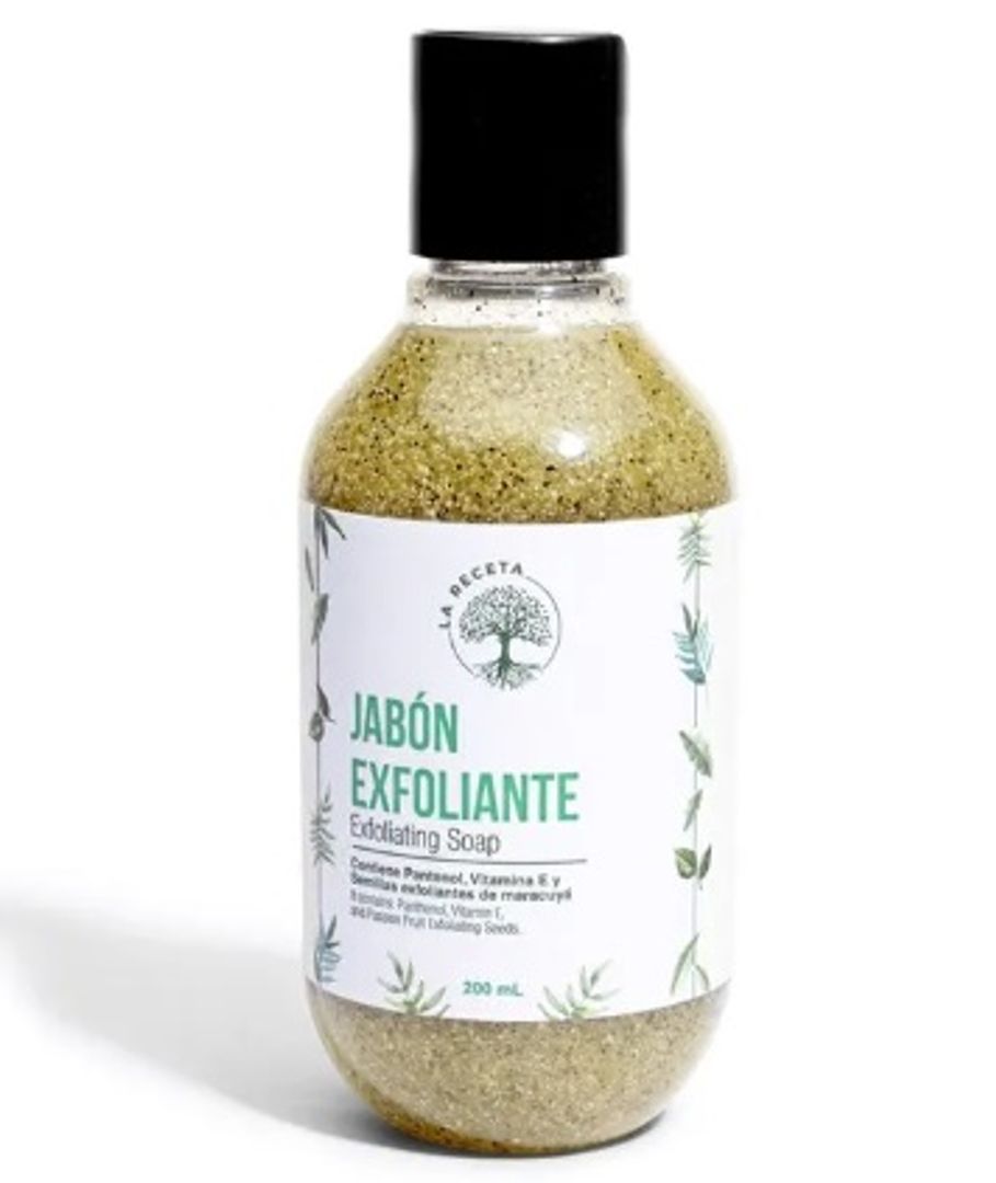 JABÓN EXFOLIANTE CORPORAL LA RECETA 200 ML