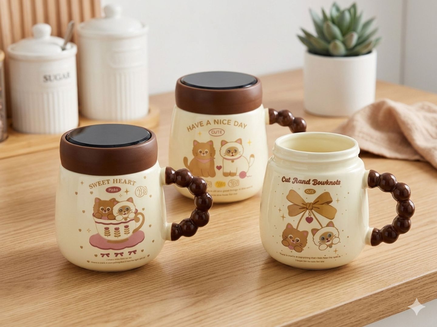 Mug cerámico gatitos 