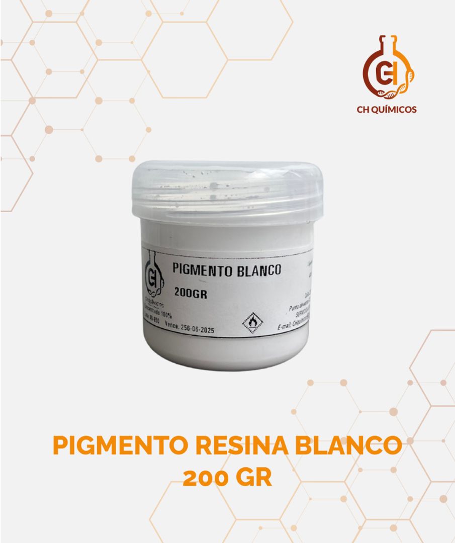 PIGMENTO RESINA BLANCO 200 GR