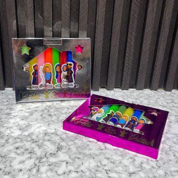 Imagen del producto CAJITA DE VELAS X 10 CON DESEOS 