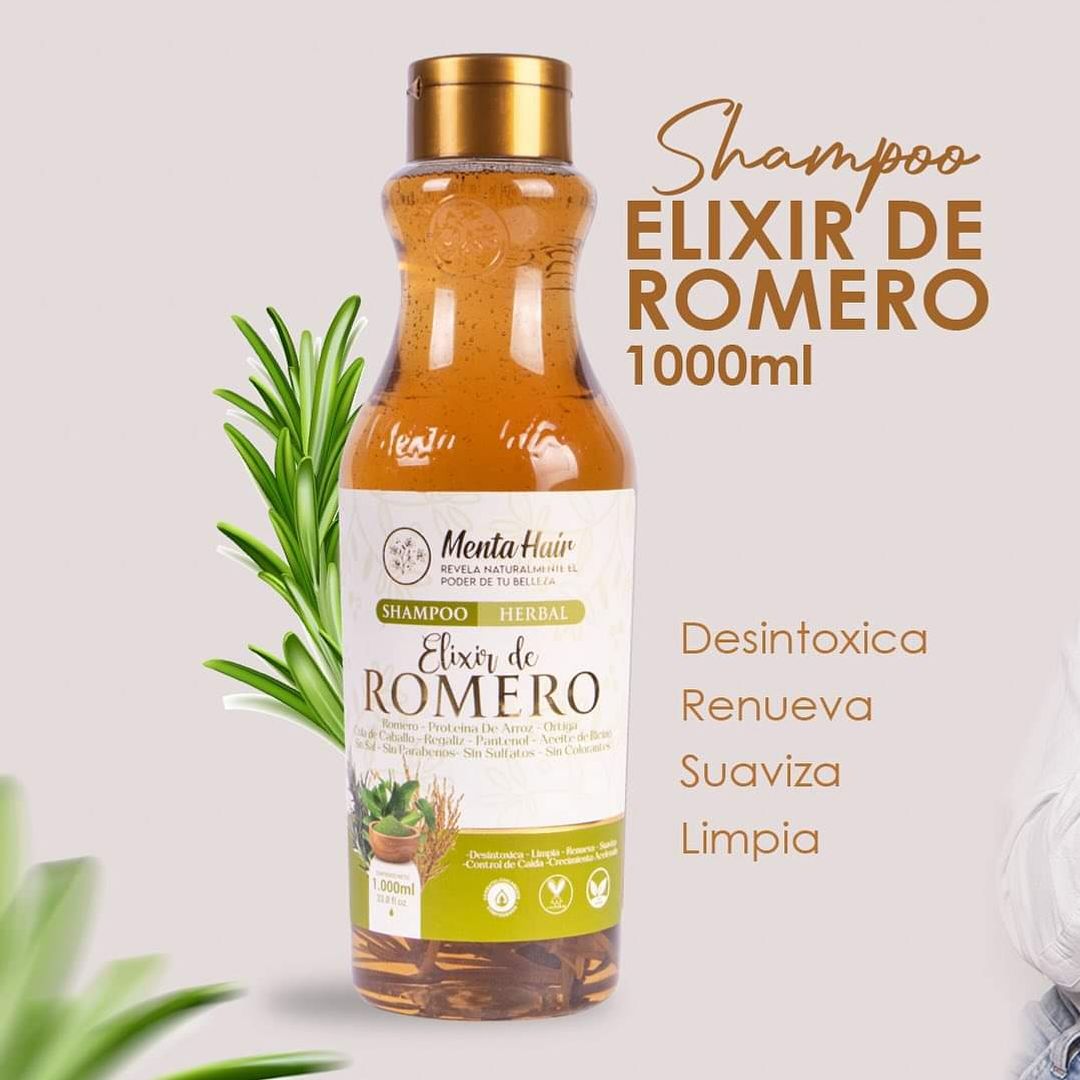 SHAMPOO ELIXIR DE ROMERO 1000ML