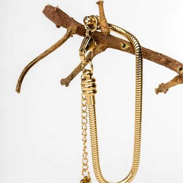 Imagen del producto Pulsera Cuenta tu Historia Dorada