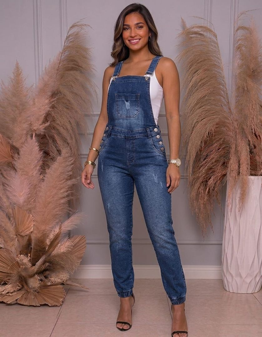 Overol de jeans