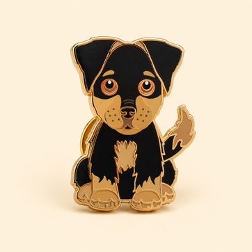 PIN CRIOLLITO NEGRO CAFE - imagen 1