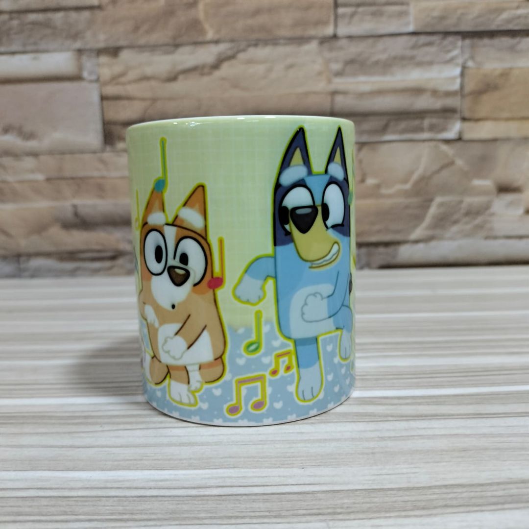 P. BLUEY AND BINGO