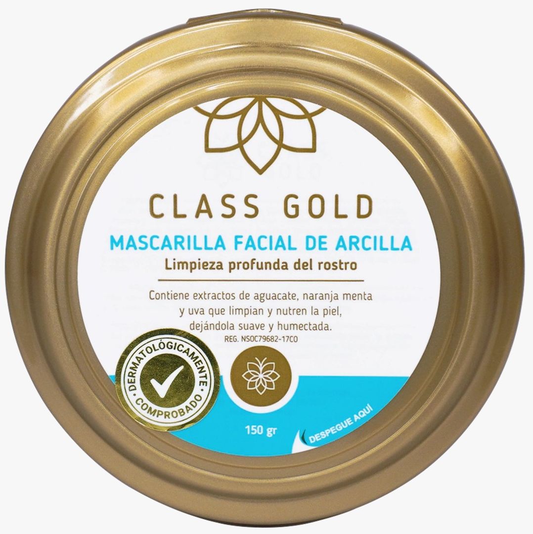 MASCARILLA DE ARCILLA CLASS GOLD