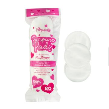 Imagen del producto 862- PADS ALGODON *80 UND PURPURE 