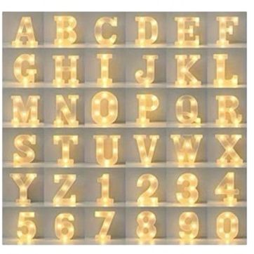 Imagen del producto LETRAS DE LUZ CALIDA 16 CM