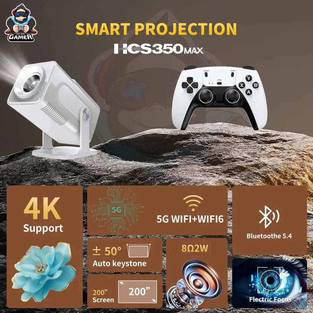 PROYECTOR DE VIDEOJUEGOS SMART GAMER FULL HD