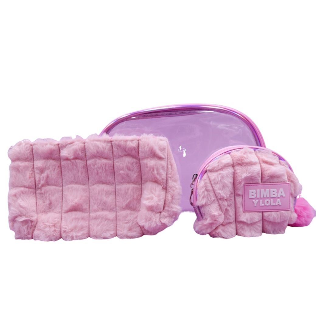 COSMETIQUERA BIMBA Y LOLA PELUDA X3 JMF-3355