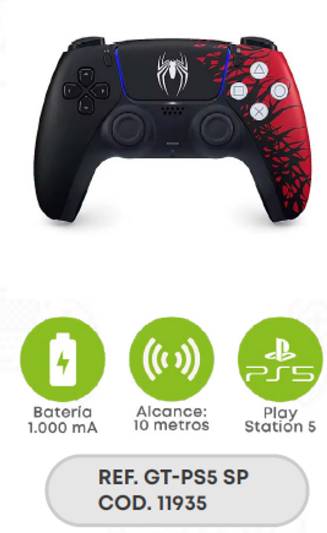 CONTROL PS5 SPIDERMAN