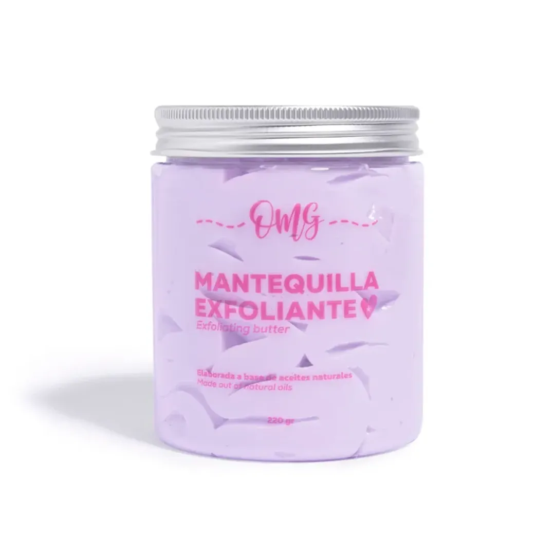MANTEQUILLA CORPORAL EXFOLIANTE OMG 220 GRS