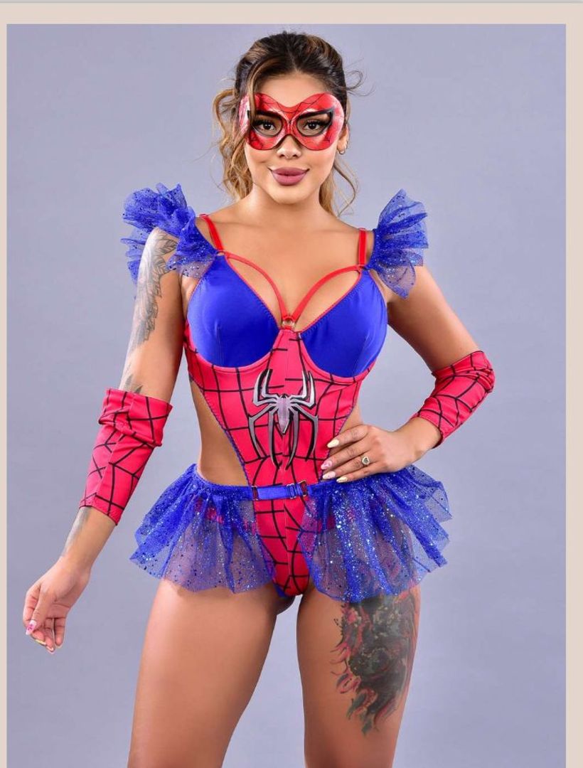 DISFRAZ BODY MUJER ARAÑA
