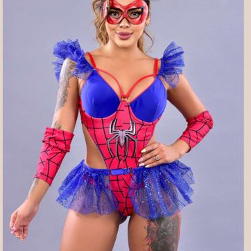Imagen del producto DISFRAZ BODY MUJER ARAÑA