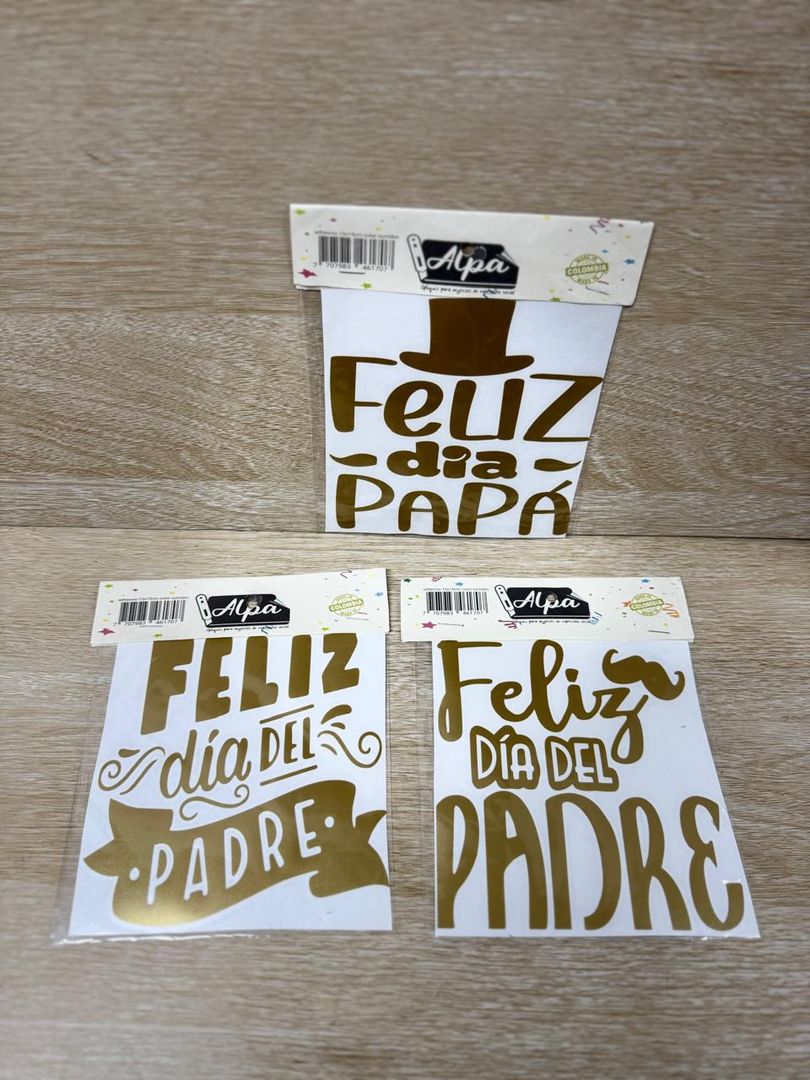 000 STICKER PEQUEÑO "FELIZ DÌA PAPÀ"