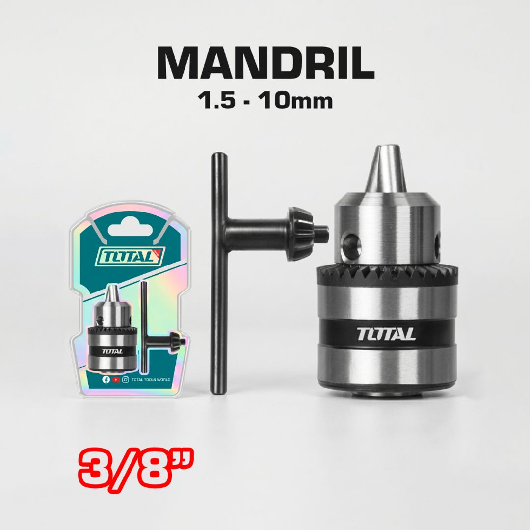 MANDRIL 10 MM 3/8” 20 UNF