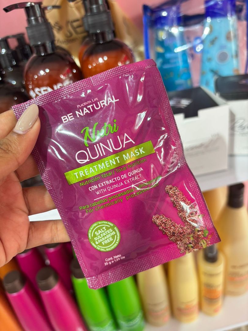 Mascarilla Be Natural Nutri Quinua sashet