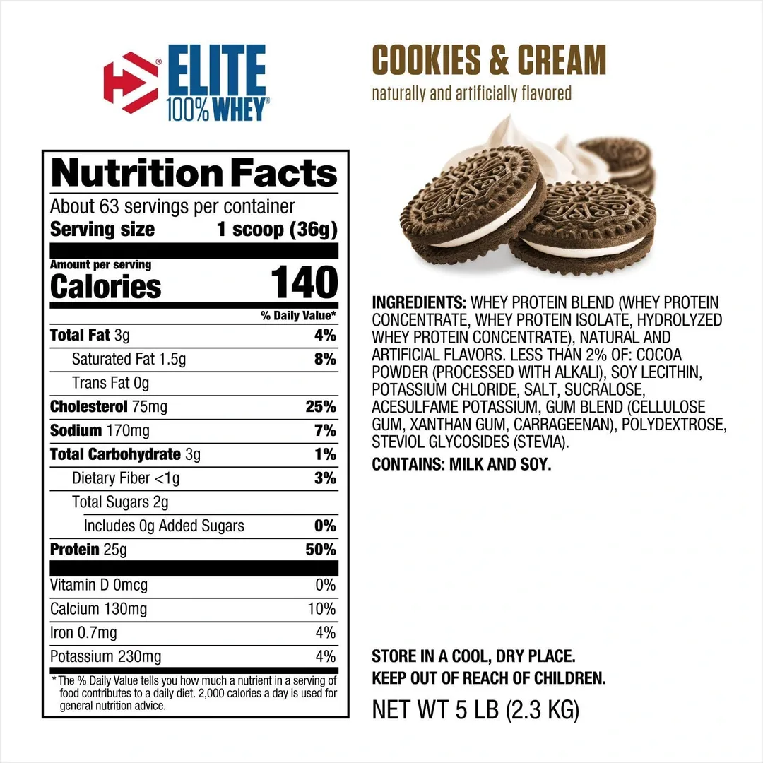 Elite whey Dymatize 2 libras