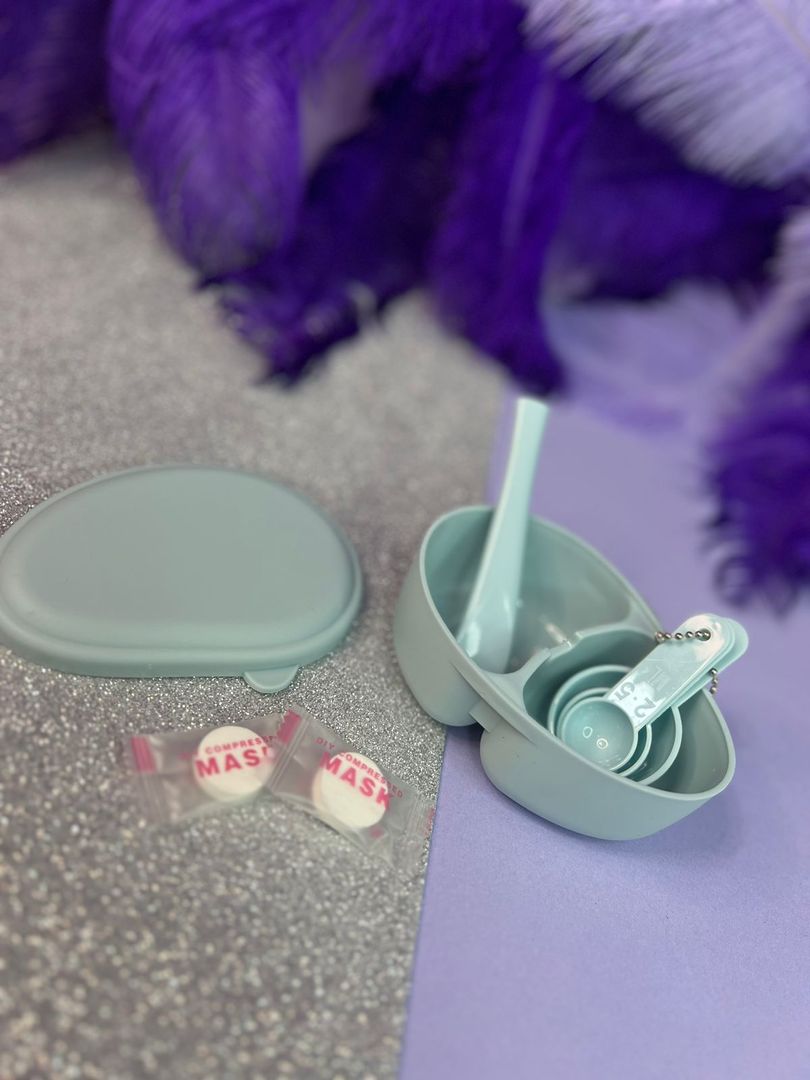Set de taza para mascarillas.