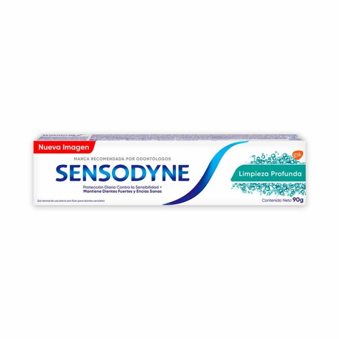 CREMA SENSODYNE LIMPIEZA PROFUNDA*90G