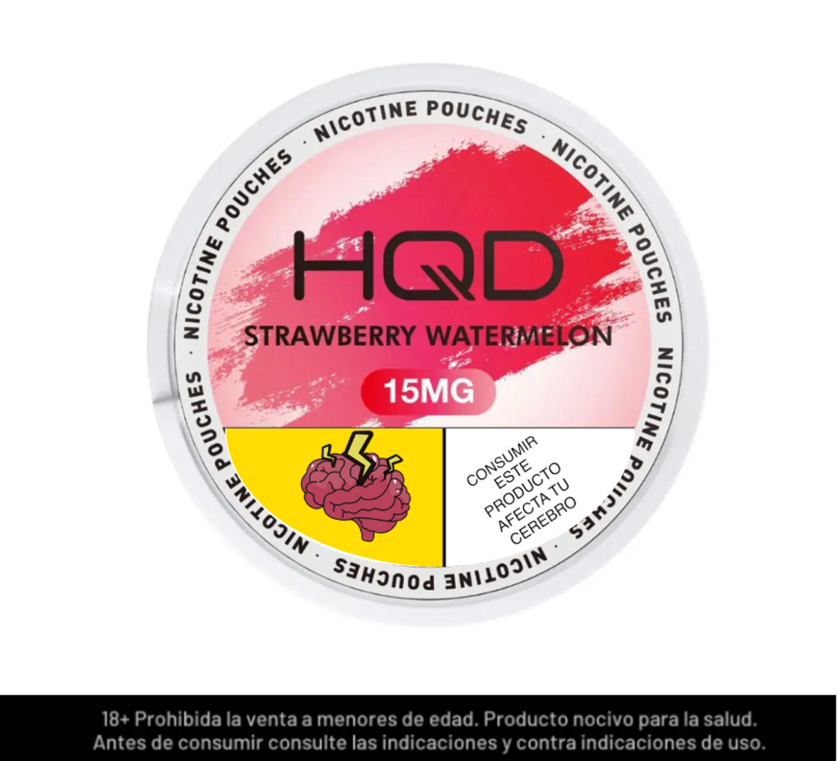 HQD Strawberry Watermelon 15mg Parches De Nicotina