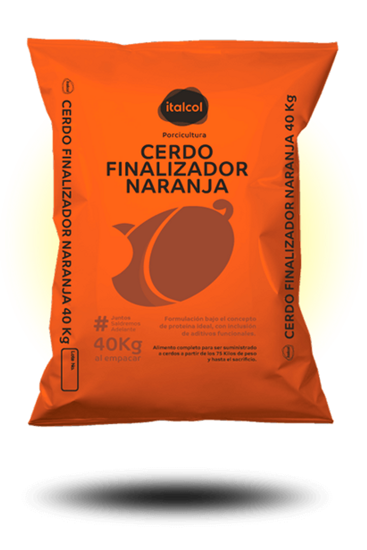 Cerdo finalizador naranja