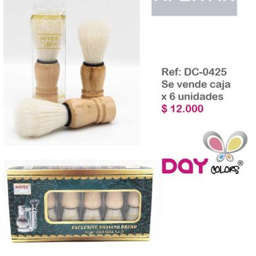 Imagen del producto CAJA X6 BROCHA AFEITAR DC0425