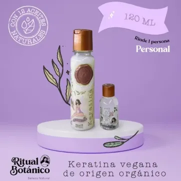 Imagen del producto Keratina 120ml Ritual Botánico