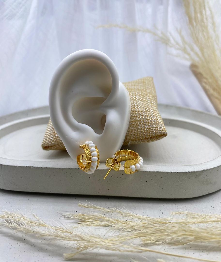 Topo candonga, blanco, covergold 