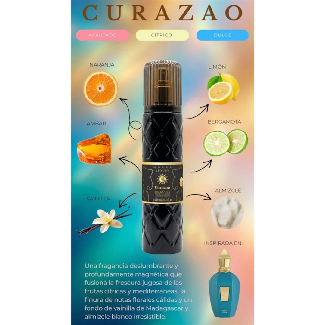 PERFUME UNISEX CON FEROMONAS MOANA LUXURY 250ml
