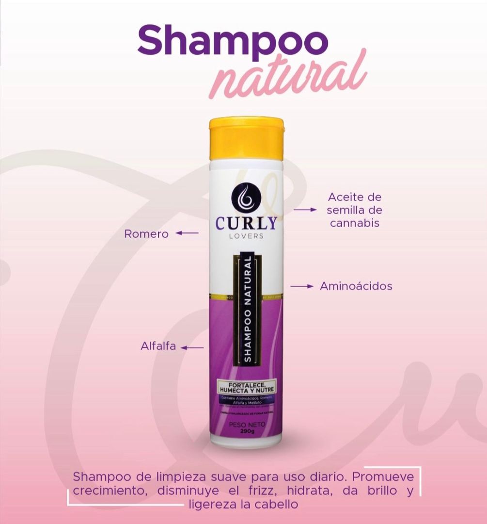 Shampoo natural 290 gr
