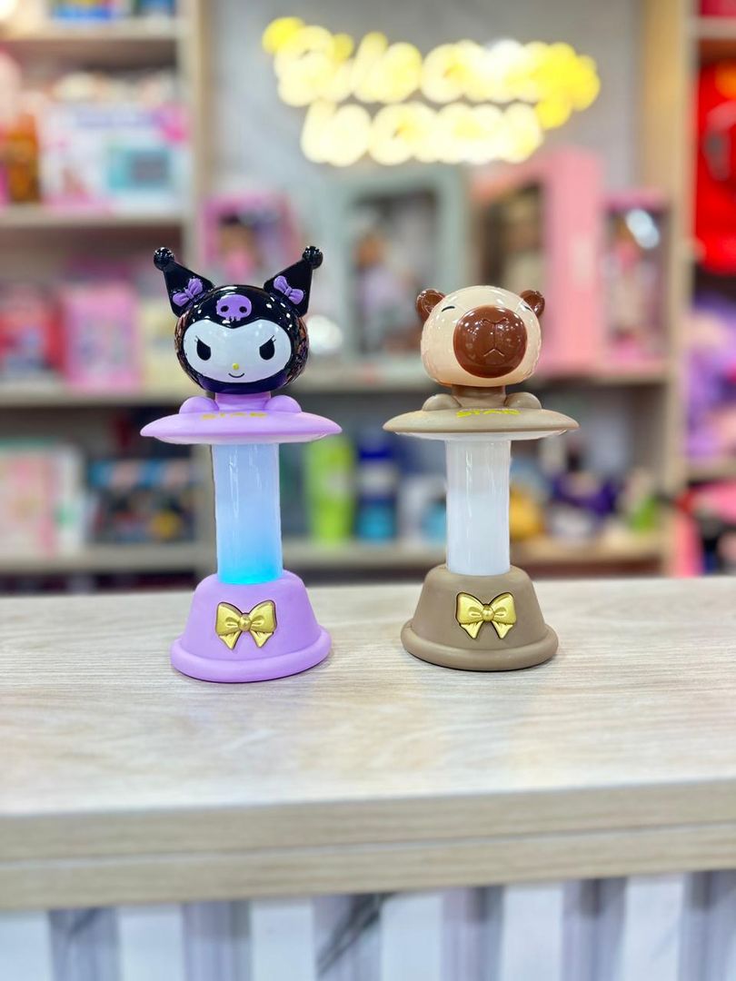 LAMPARA TUBULAR PERSONAJES 