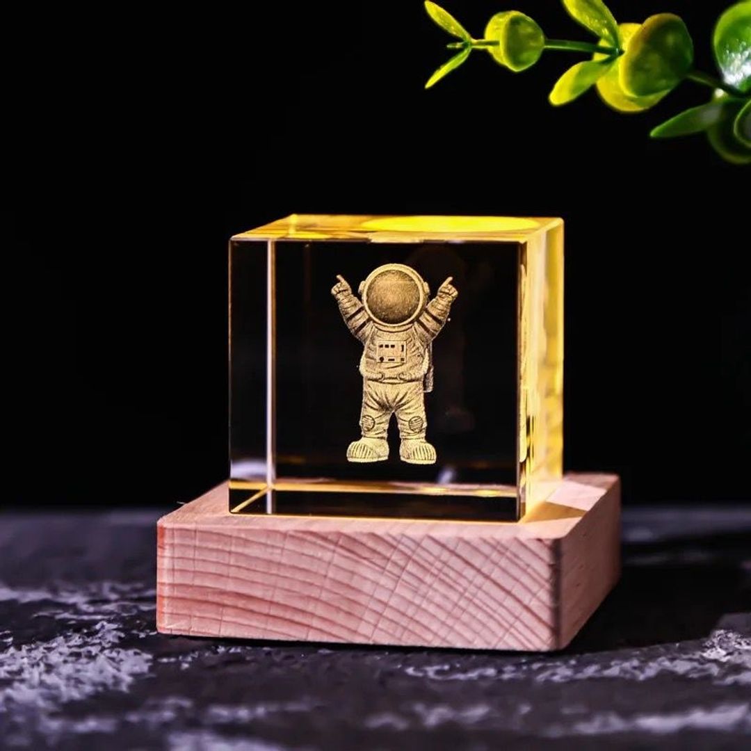 Cubo en vidrio 5x5cm 