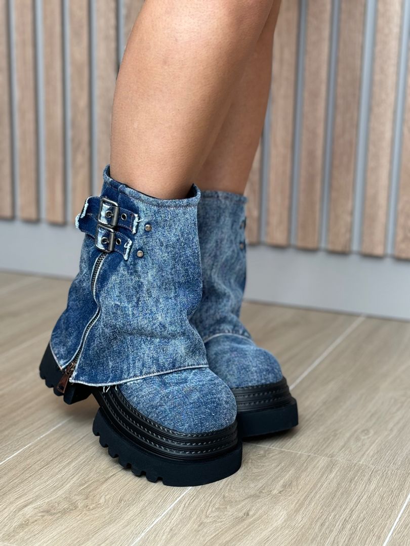 BOTAS DENIM CINTA