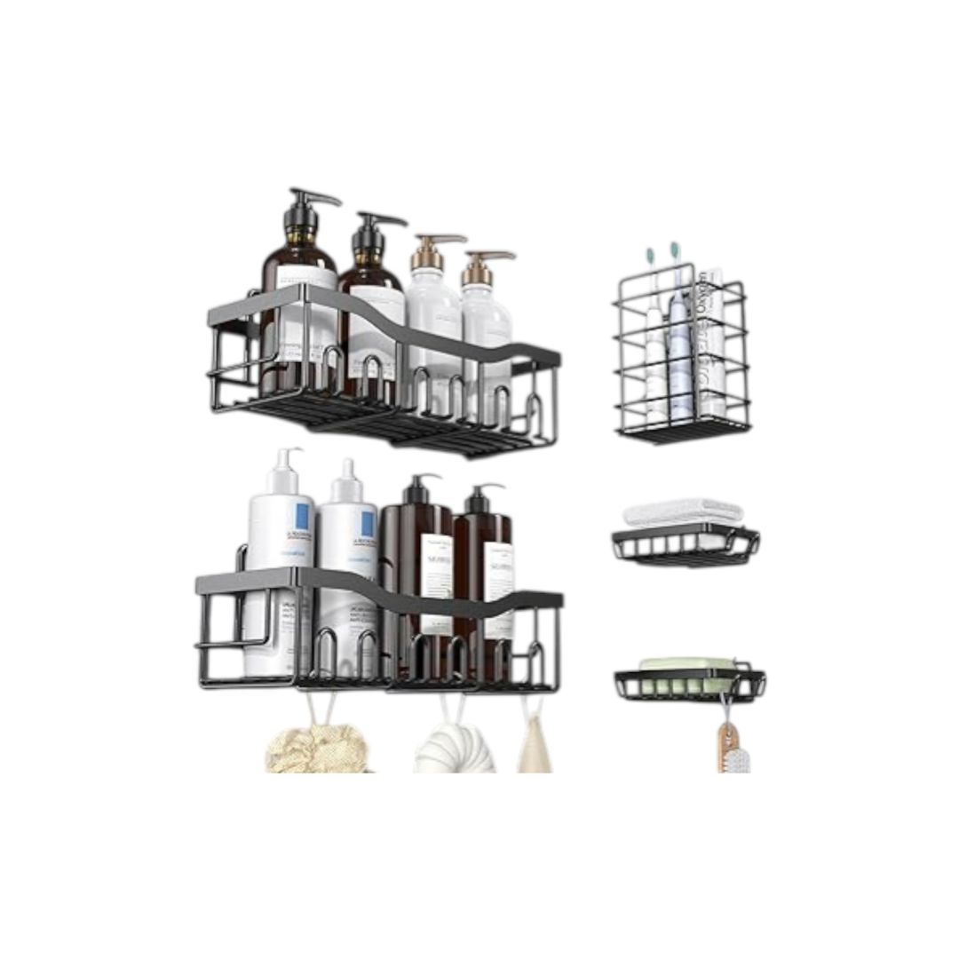 ORGANIZADOR DE BAÑO 5 PIEZAS