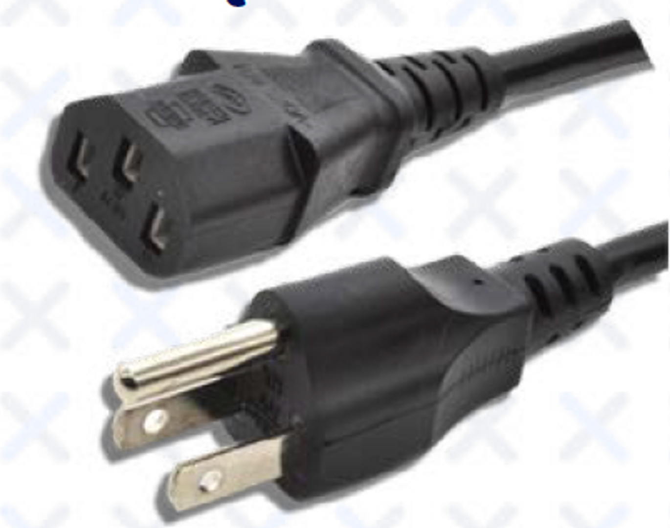 CABLE PODER 1.2 METROS 3PIN HQ PUNTA BLANCA