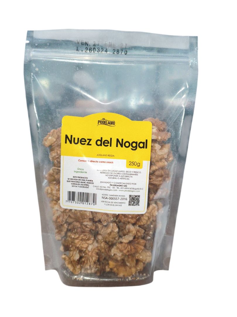 NUEZ NOGAL PRODELAGRO*250G