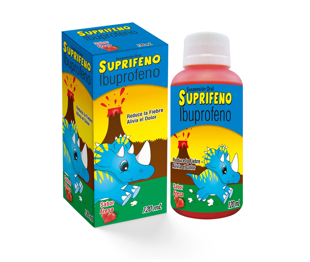 SUPRIFENO (IBUPROFENO) LAPROFF JBE X 120ML
