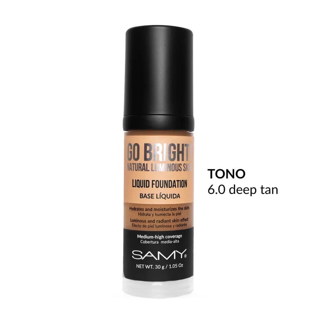 BASE LIQUIDA GO BRIGHT 30 G SAMY 