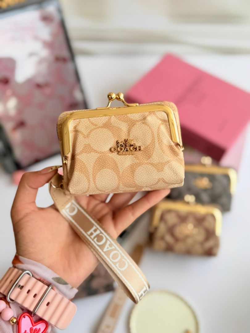CARTERA/MONEDERA MEDIANA CH 4522 CREAM