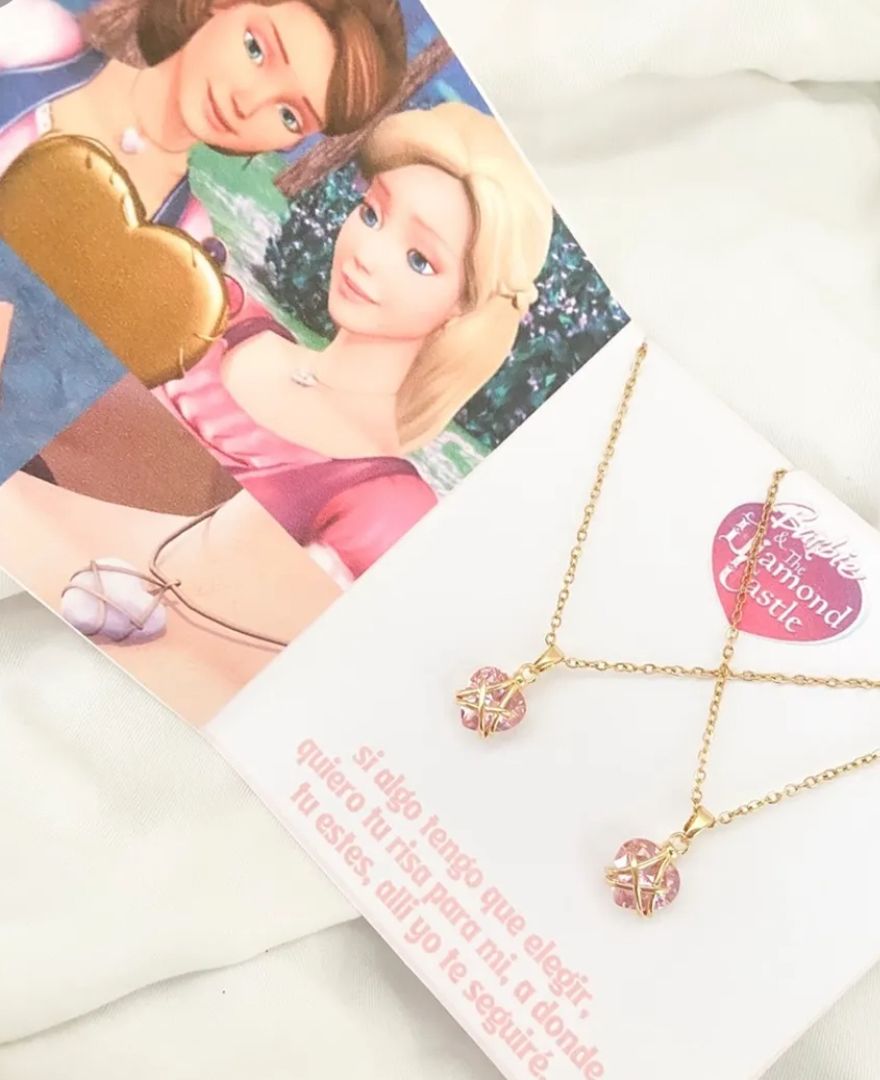 DUO CADENAS BARBIE CORAZÓN