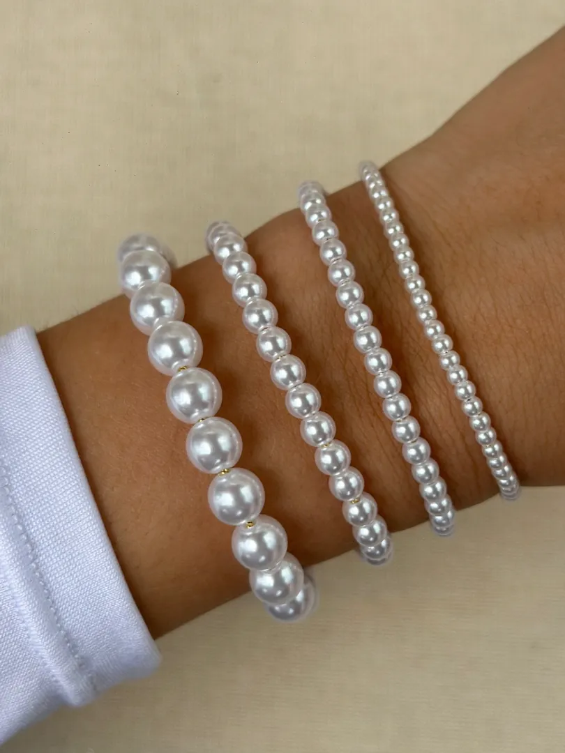 Pulseras perlas 