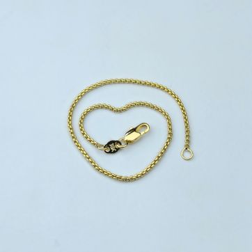 PULSERA BERLCHER CUADRICULAR  1MM 18CM  708410  5037 - imagen 1