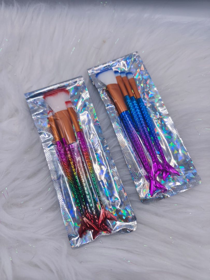 KIT BROCHA COLA DE SIRENA 