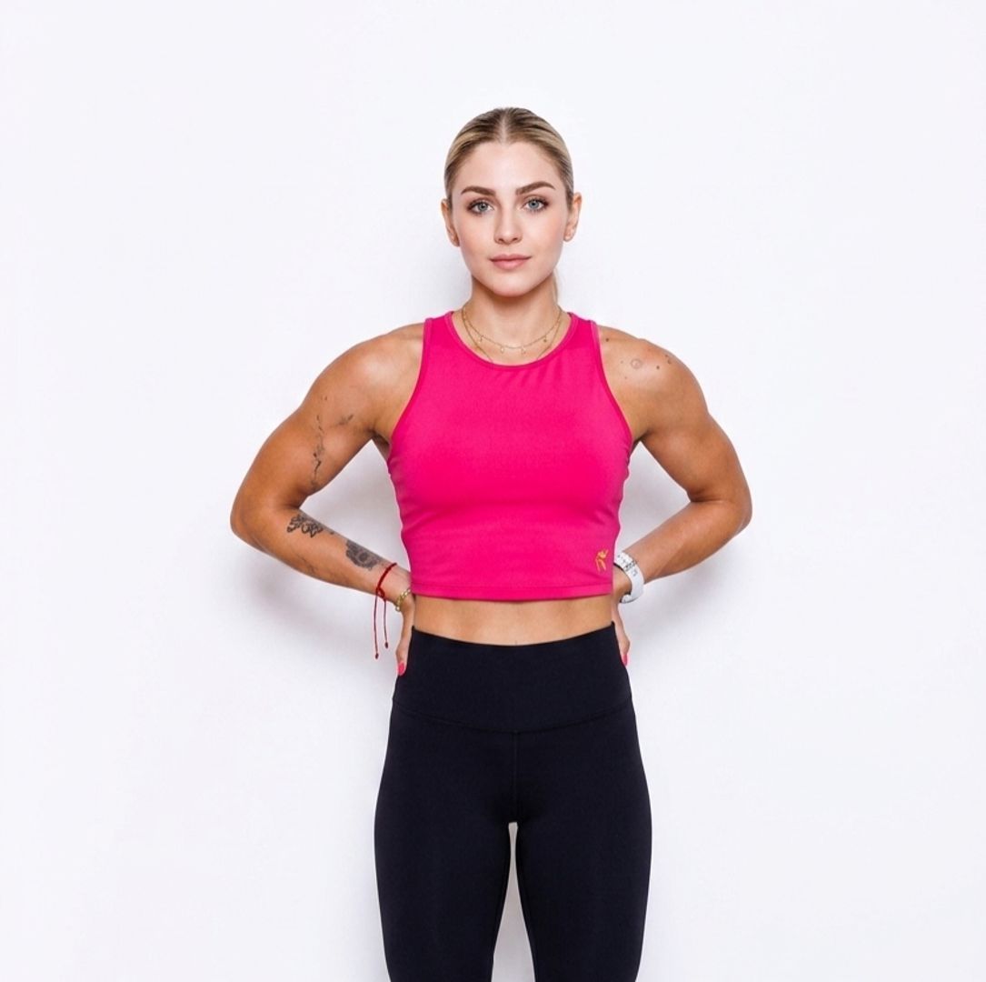 Crop tops sin mangas