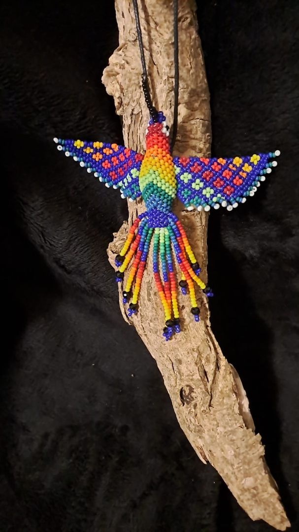 COLIBRI -Beaded Hummingbirds Hanging-