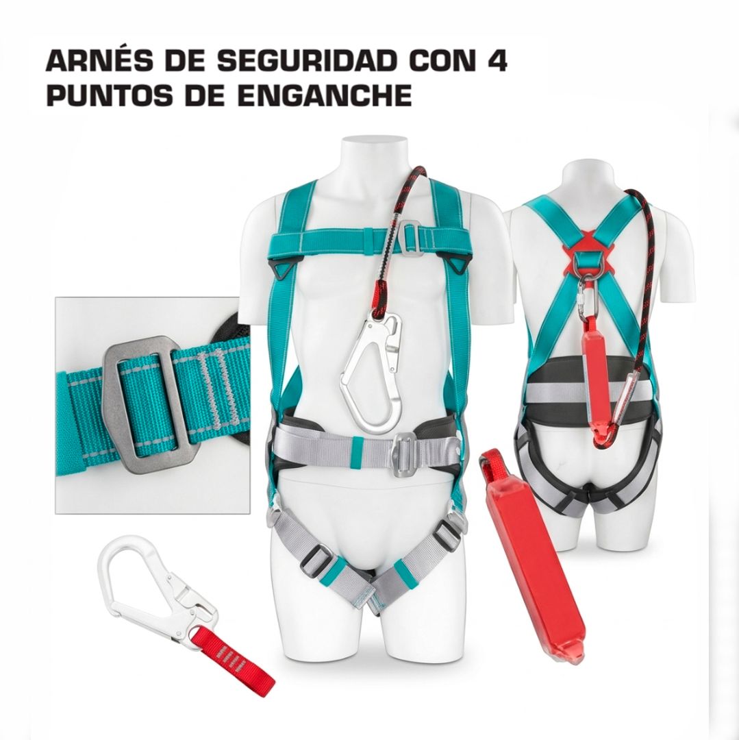 ARNES DE SEGURIDAD 3 PUNTO DE FIJACION 4 PUNTOS DE AJUSTES