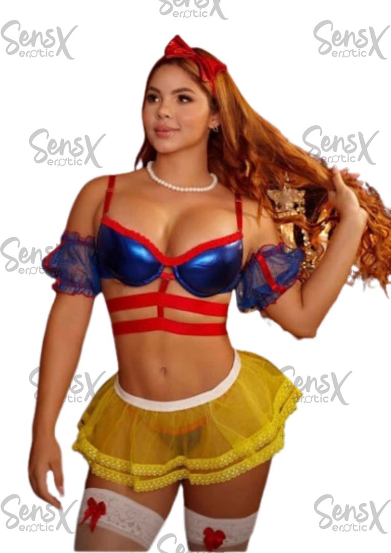 DISFRAZ EROTICO DE BLANCA NIEVES