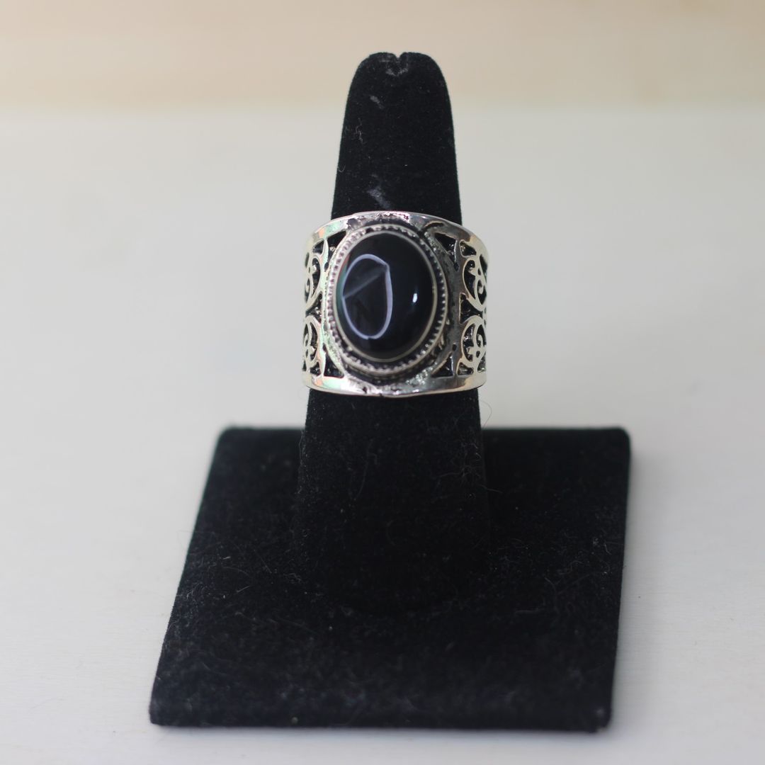 ANILLO PIEDRA NEGRA