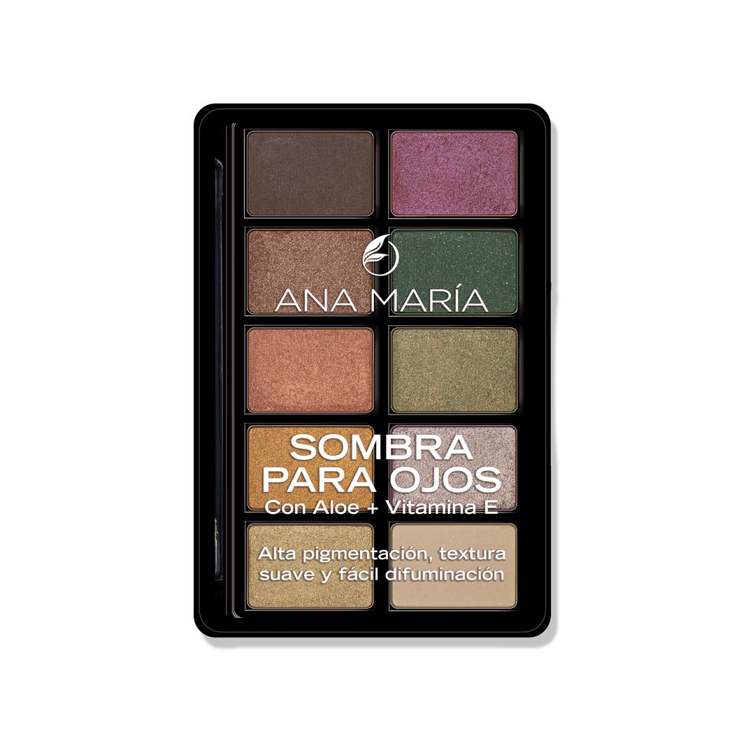 ANA MARIA PALETA DE SOMBRAS 10 TONOS SELVA 13GR